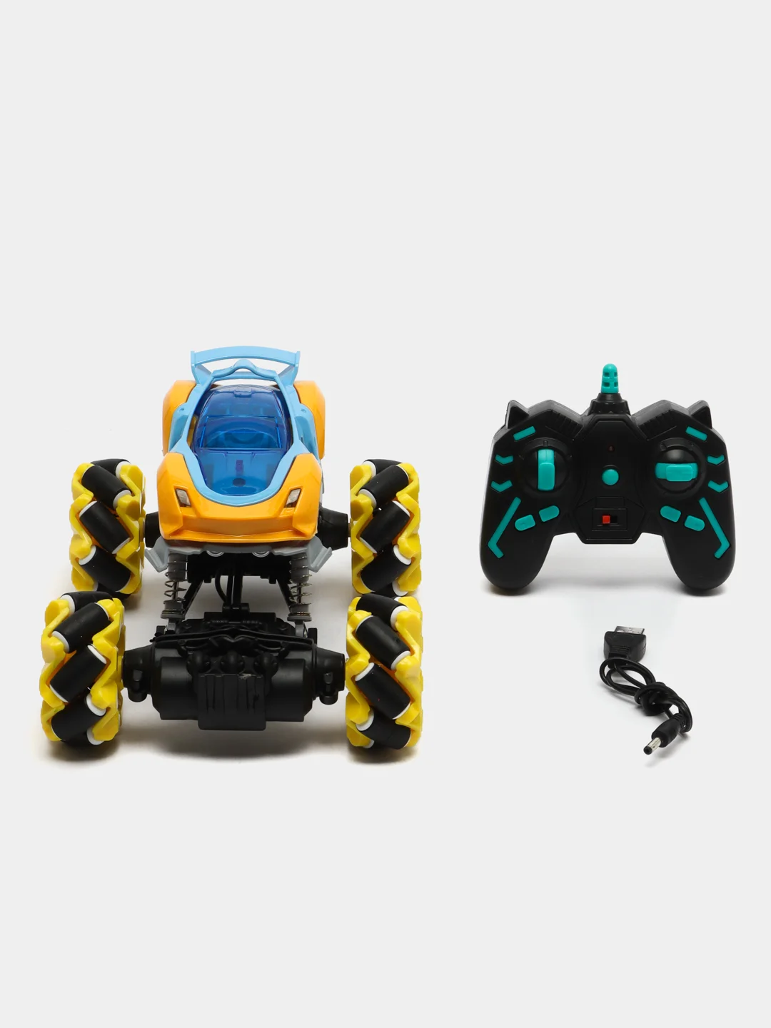 Джип радиоуправляемый Drift, 4WD, дрифт, работает от аккумулятора, цвет жёлтый
