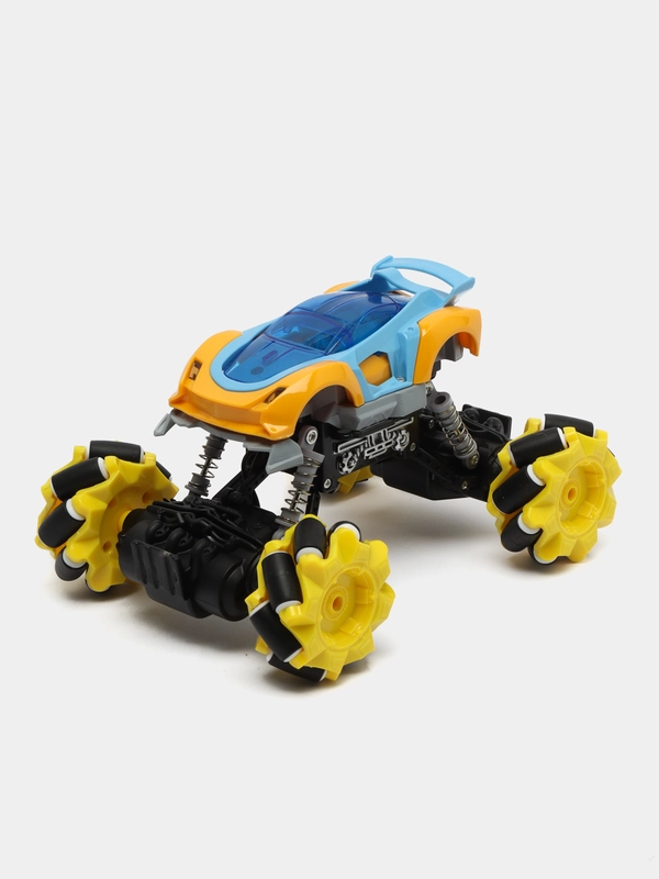 Джип радиоуправляемый Drift, 4WD, дрифт, работает от аккумулятора, цвет жёлтый