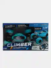 Перевёртыш радиоуправляемый CLIMBER, 1:16, 4WD, работает от аккумулятора, цвет синий