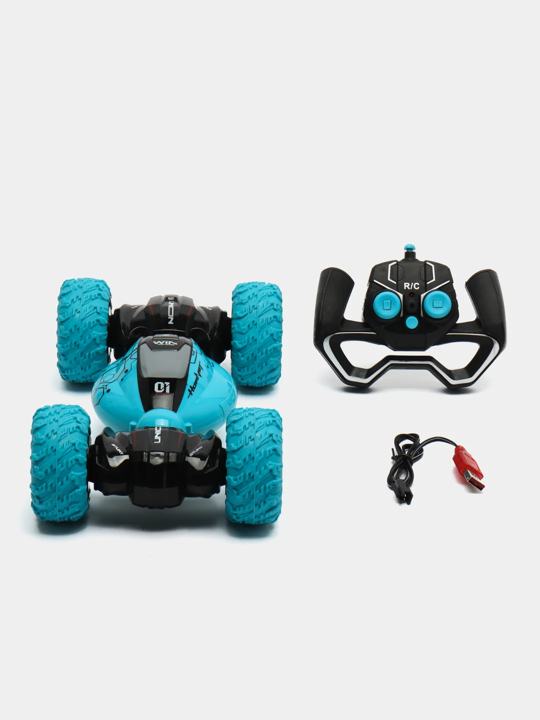 Перевёртыш радиоуправляемый CLIMBER, 1:16, 4WD, работает от аккумулятора, цвет синий