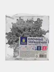 Набор новогодних елочных украшений для декора Золотая Сказка, набор из 6 штук, 591131