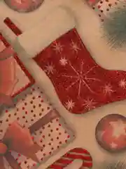 Пакет подарочный новогодний, для подарка Золотая Сказка "Christmas Kraft", глиттер, 608235