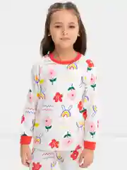 Кремовый пижама детская
