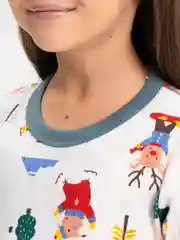 Зеленый пижама детская