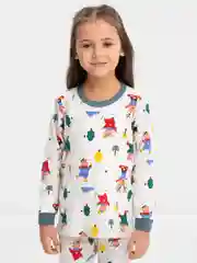 Зеленый пижама детская