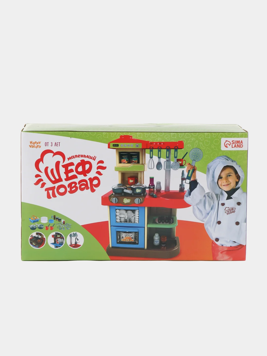 Игровой модуль кухня "Маленький шеф-повар", световые и звуковые эффекты