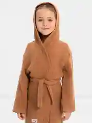 Халат детский, муслиновый, LoveLife, 6 лет, рост 116-122 см, цвет корицы, хлопок