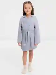 Халат детский муслиновый LoveLife, 6 лет, рост 116-122 см, цвет серый, 100% хлопок