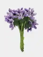 Фиолетовый тычинки сахарные для цветов