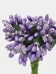 Фиолетовый тычинки сахарные для цветов