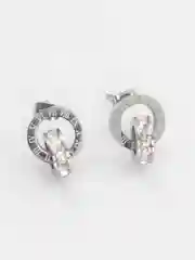 Серебряный сережки, женские серьги, трендовые серьги кольца, серьги в стиле булгари, стиль картье