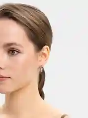 Серебряный сережки, женские серьги, трендовые серьги кольца, серьги в стиле булгари, стиль картье