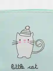 Белый женский кошелек для мелочи, монетница на молнии, для девочки, на подарок