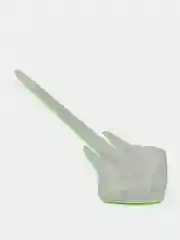 Салатовый 3d наклейка на автомобиль "Копьё"
