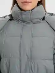 Бирюзовый куртка женская, зимняя