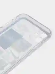 Белый чехол на айфон 13/ 11/ 12/ 14 /XR силиконовый iPhone бампер, прозрачный, логотип Найк Nike