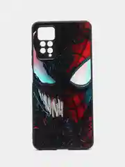 Черный чехол с рисунком на Xiaomi Redmi Note 11 Pro 4G и Redmi Note 12 Pro 4G (Нот 11/12 Про 4G)