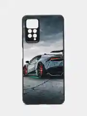 Хром чехол с рисунком на Xiaomi Redmi Note 11 Pro 4G и Redmi Note 12 Pro 4G (Нот 11/12 Про 4G)