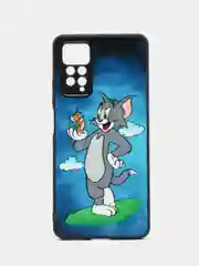 Синий чехол с рисунком на Xiaomi Redmi Note 11 Pro 4G и Redmi Note 12 Pro 4G (Нот 11/12 Про 4G)