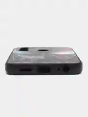 Черный чехол с рисунком на Tecno Spark 8C и Tecno Go 2022 (Текно Спарк 8С и Текно Го 2022)