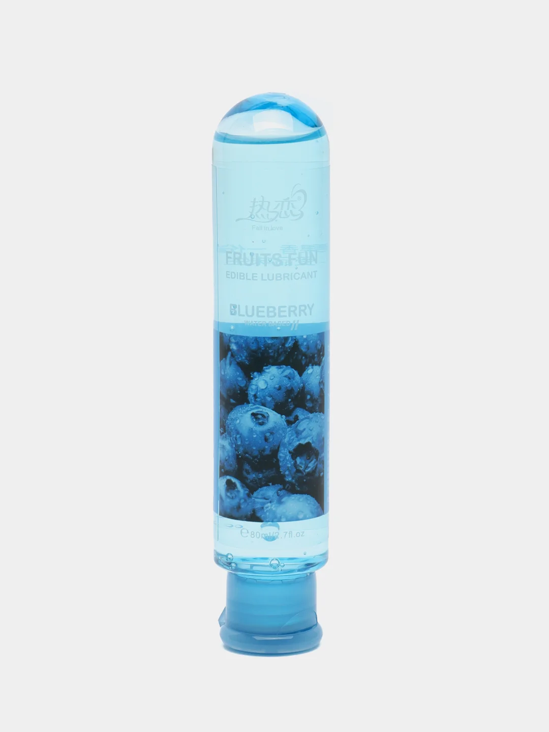 Фиолетовый съедобная гель-смазка Fruits Fun, на водной основе, для орального секса, 80 мл