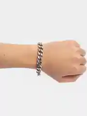 Кубинский браслет, мужской из титановой стали