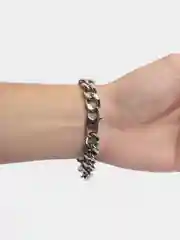 Кубинский браслет, мужской из титановой стали