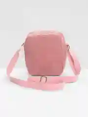 Белый сумка унисекс через плечо, из вельвета