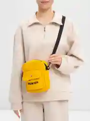 Желтый сумка через плечо, унисекс