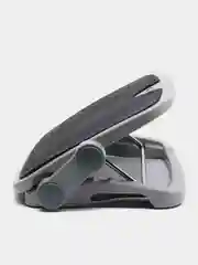 Подставка для ног под стол для офиса и дома, регулируемый наклон и высота, Brauberg 530363
