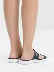 Черный сланцы женские пляжные, 4 цвета
