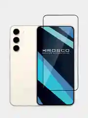 Прозрачный 1-2 шт стекло для Samsung Galaxy S23+, S22+ защитное ROSCO прозрачное, олеофобное покрытие