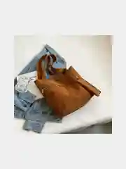 Сумка женская, вельветовая, с ключницей, сумка-шоппер
