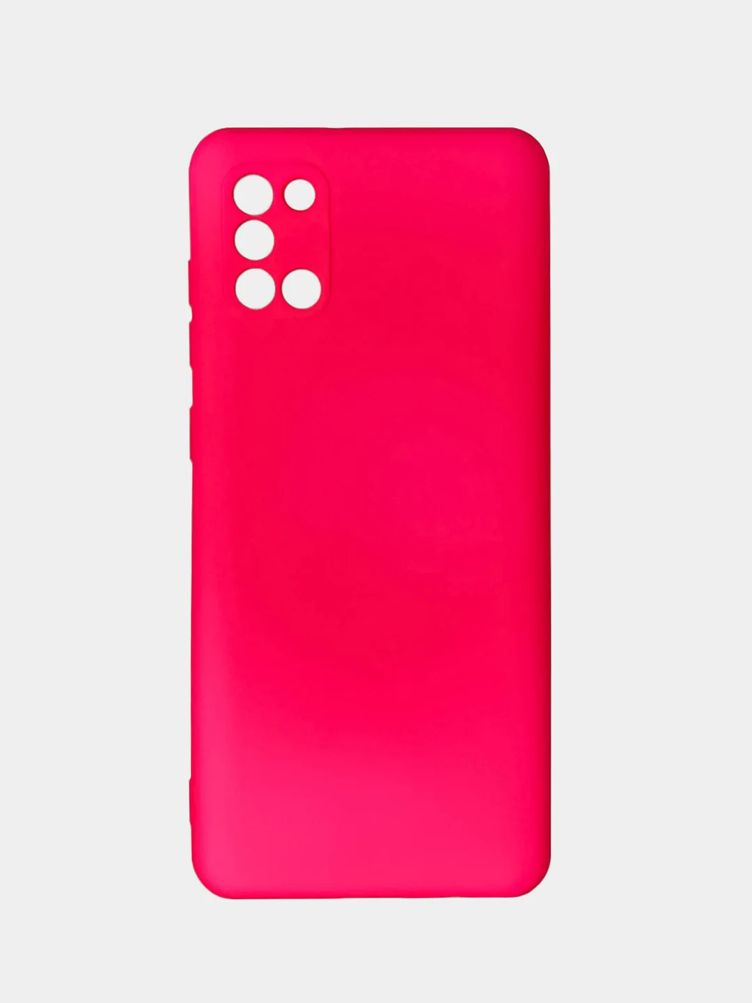 Фуксия чехол Samsung Galaxy A31, Самсунг Галакси А31 силиконовый Silicone Cover