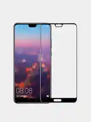 Черный honor 10 / Huawei P20, Хонор 10 / Хуавей П20 Защитное стекло 9D