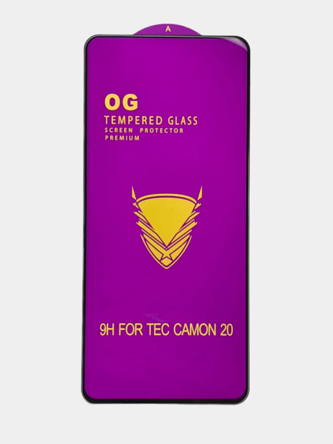 Черный защитное стекло Anti-Static Tecno Camon 20 / 20 Pro / Техно Камон 20 / 20 Про