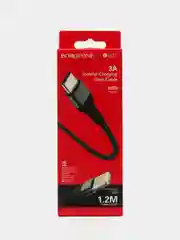 Кабель зарядный Borofone BU11 Tasteful, 1.2 м, for Type-C, 3А