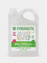 Универсальный гель-концентрат SYNERGETIC "Для стирки 2 в 1", с пятновыводителем, 3,75 л