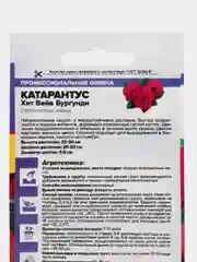 Катарантус Хит Вейв Бургунди, семена, цветы