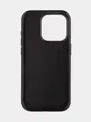 Синий чехол на Apple iPhone 15 Pro блестящий ROSCO пластиковый с силиконом стразами кристаллами