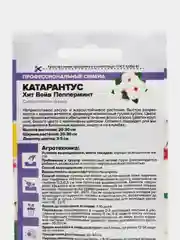 Катарантус Хит Вейв Пепперминт, семена, цветы