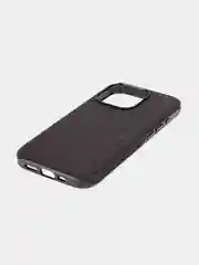 Черный чехол на Apple iPhone 15 Pro блестящий ROSCO пластиковый с силиконом стразами кристаллами