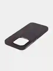 Черный чехол на Apple iPhone 15 Pro блестящий ROSCO пластиковый с силиконом стразами кристаллами