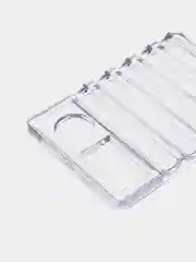 Прозрачный подставка для кистей, полупрозрачная