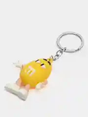 Желтый стильный 3D брелок M&Ms /на рюкзак/на ключи
