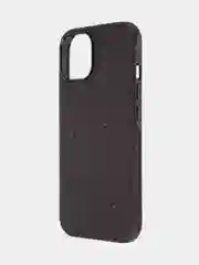 Черный чехол на Apple iPhone 15 блестящий ROSCO пластиковый с силиконом, стразами, кристаллами