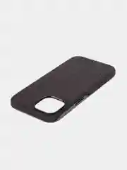 Черный чехол на Apple iPhone 15 блестящий ROSCO пластиковый с силиконом, стразами, кристаллами