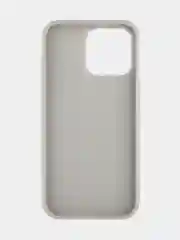 Серебряный чехол для iPhone 15 14 13 Pro Max Plus блестящий BROSCORP, пластиковый, с силиконом