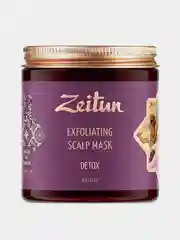 Травяная маска для волос ZEITUN Детокс, со скрабирующим эффектом, 250мл