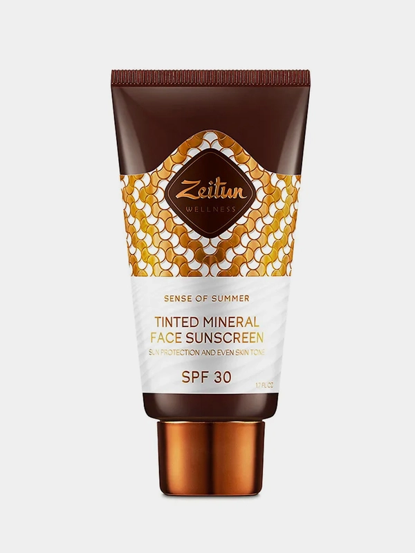 Крем для лица солнцезащитный ZEITUN Ритуал Солнца, SPF30, тонирующий, 50 мл